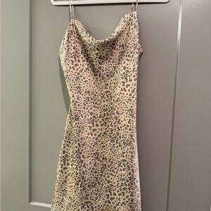 Abercrombie & Fitch Animal Print Mini Dress